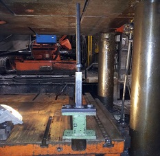 Andruckvorrichtung für T-Nuten Segment Andruckvorrichtung für T-Nuten Segment